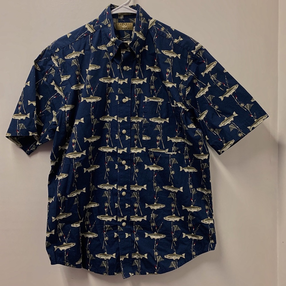 Button Down Fish Shirt